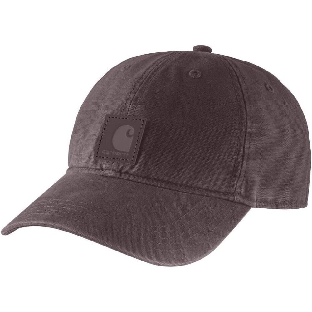 Men's Dark Sepia 100% Cotton Canvas Cap Hand Wash Only Imported